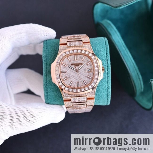 PP Patek. Philippe Nautilus Gypsy Edition New Customized Original 324 Movement Watch - Image 11