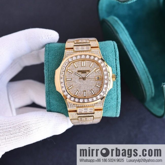 PP Patek. Philippe Nautilus Gypsy Edition New Customized Original 324 Movement Watch - Image 6