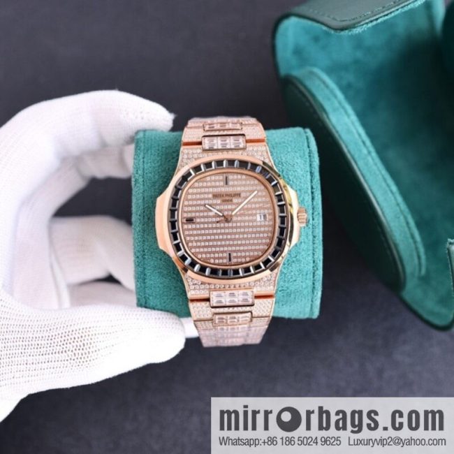 PP Patek. Philippe Nautilus Gypsy Edition New Customized Original 324 Movement Watch - Image 10