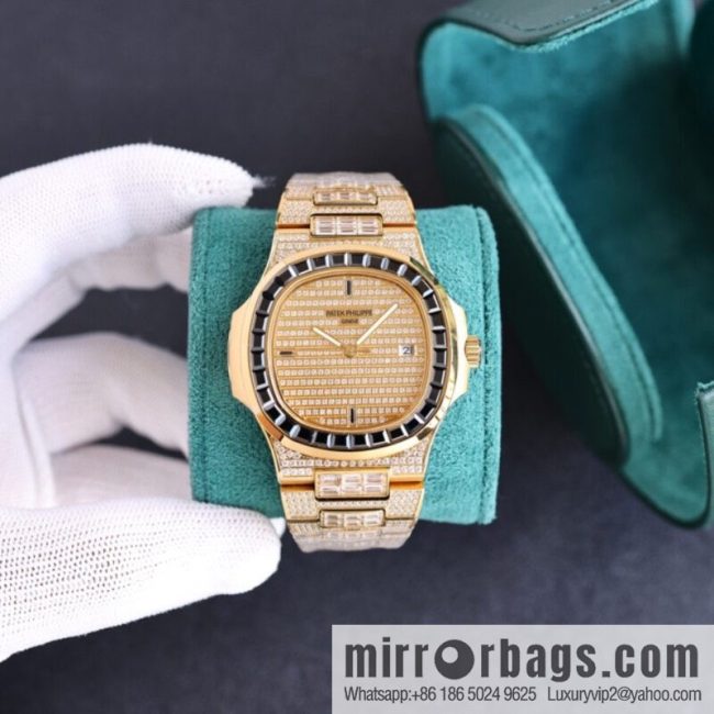 PP Patek. Philippe Nautilus Gypsy Edition New Customized Original 324 Movement Watch - Image 7