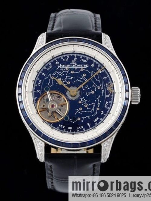 Beidou Star Orbital Flywheel JL. Home, Master Series, Orbital Flywheel, Inlaid Gold Stone Literal Watch