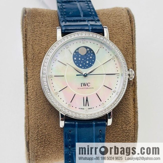 The highest version, IWC Portofino Moon Phase Automatic Watch Ladies 37MM Watch - Image 3