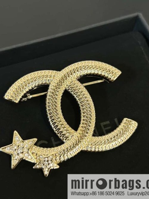 New ☑️ Chanel double c pentagram brooch