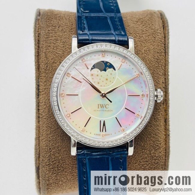 The highest version, IWC Portofino Moon Phase Automatic Watch Ladies 37MM Watch - Image 2