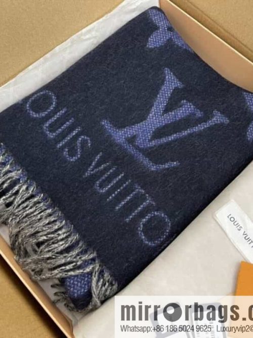 LV Louis Vuitton REYKJAVIK classic cashmere scarf M76702