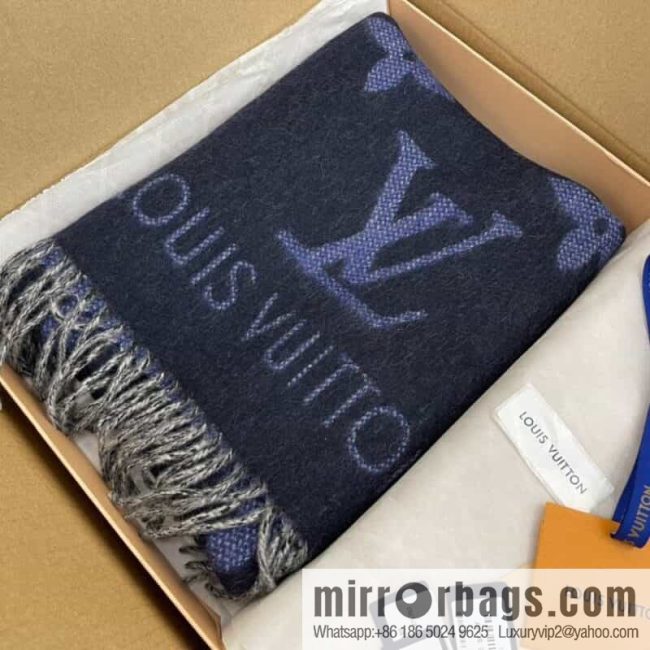 LV Louis Vuitton REYKJAVIK classic cashmere scarf M76702