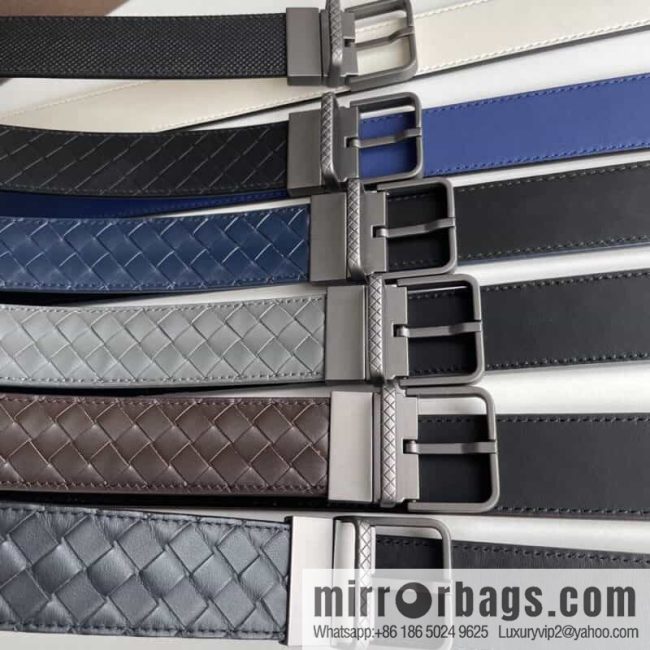 Bottega. Venta High Recognition Men\'s Woven Belt 3.5cm