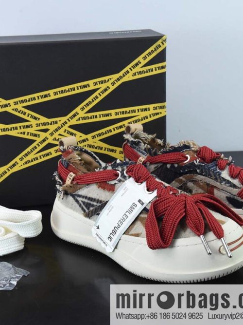 SMILEREPUBLIC Canvas Sneakers Low muffin thick bottom heightened low top anti-lace beggar wind canvas sneakers