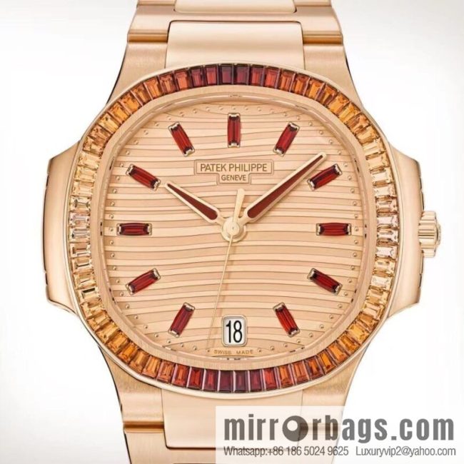 New Shipping 🔥 Patek Philippe Nautilus Women\'s 324SC Movement Watch