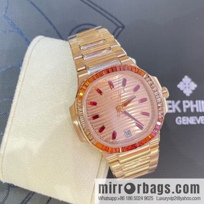 New Shipping 🔥 Patek Philippe Nautilus Women\'s 324SC Movement Watch - Image 2