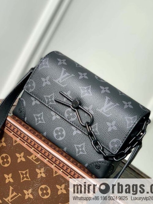 LV M81783 black flower STEAMER mini handbag