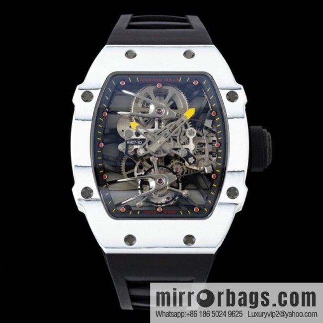 The new RM 27-02 is a RICHARD MILLE sports tourbillon watch designed for tennis players - Image 2
