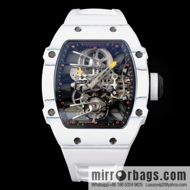The new RM 27-02 is a RICHARD MILLE sports tourbillon watch designed for tennis players - Image 4