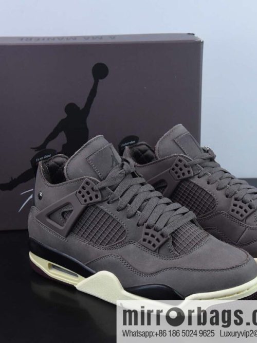 X A Ma Mariére x Air Jordan AJ4 Retro SP \"Violet Ore\" AMM joint burgundy item number: DV6773-2206
