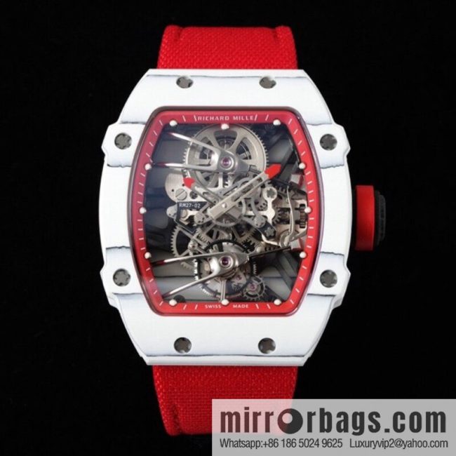 The new RM 27-02 is a RICHARD MILLE sports tourbillon watch designed for tennis players - Image 9