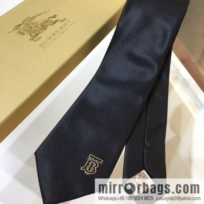 Burberry 100% Top Jacquard Silk B Logo Tie - Image 2