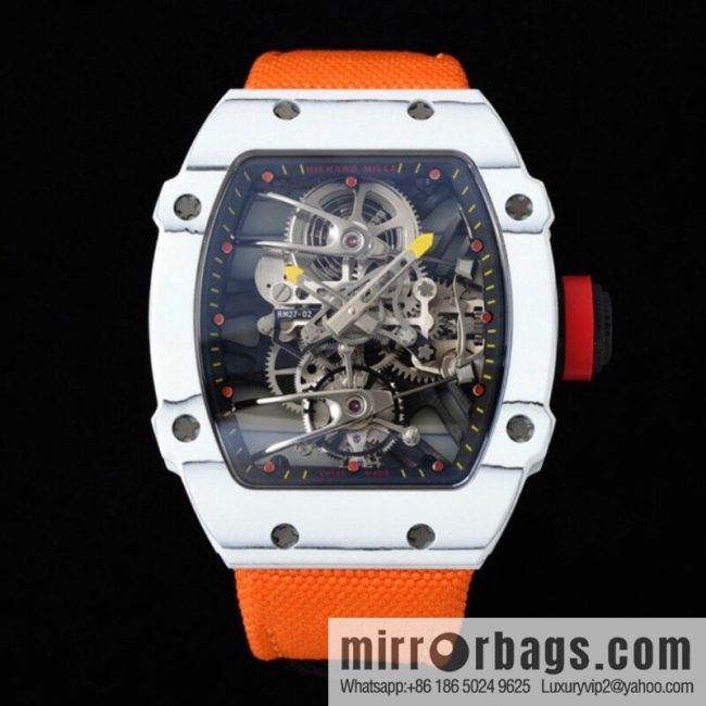 The new RM 27-02 is a RICHARD MILLE sports tourbillon watch designed for tennis players - Image 6
