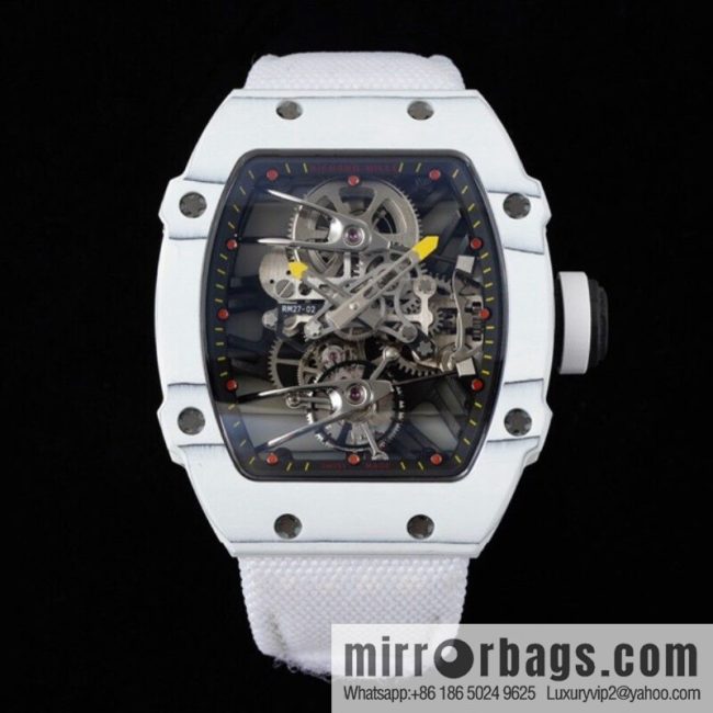 The new RM 27-02 is a RICHARD MILLE sports tourbillon watch designed for tennis players - Image 7