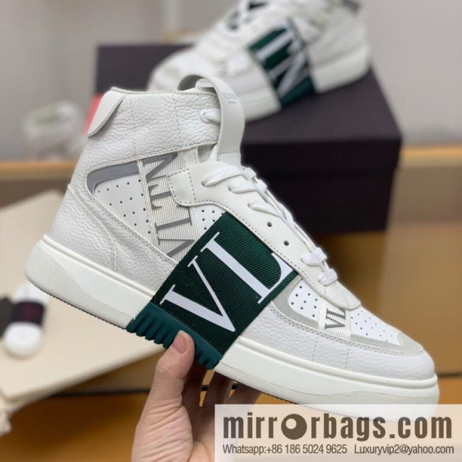 VALENTINO Valentino, six rubber effects VLTN logo straps Unisex His & Hers sneakers
