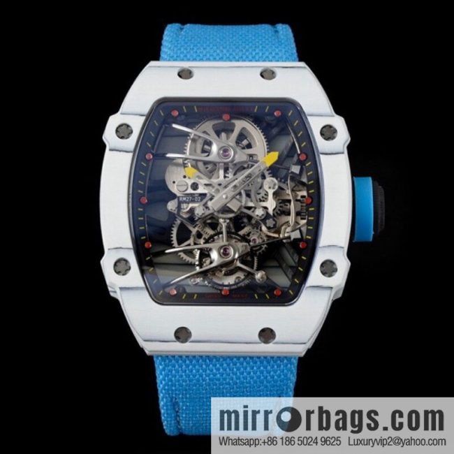 The new RM 27-02 is a RICHARD MILLE sports tourbillon watch designed for tennis players - Image 8