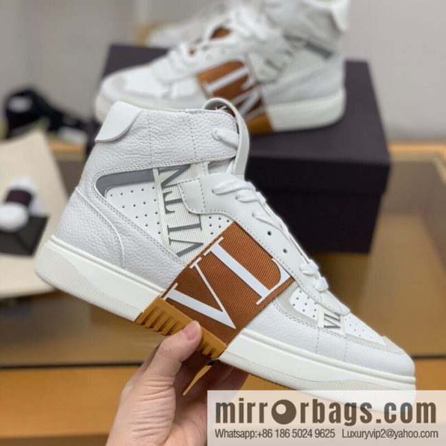 VALENTINO Valentino, six rubber effects VLTN logo straps Unisex His & Hers sneakers
