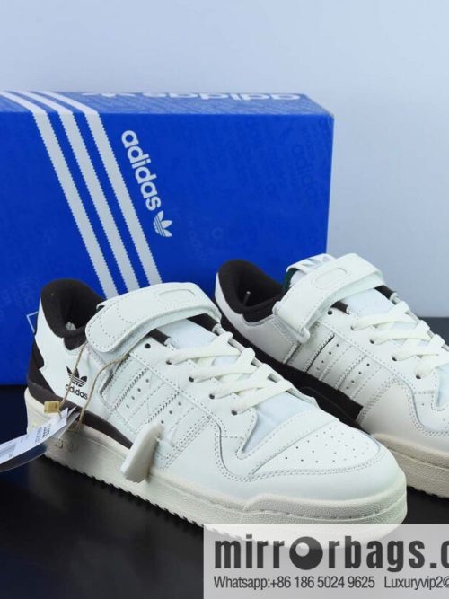 Adidas originals Forum 84 Low Adidas White Brown Sports Casual Shoes Item No. GZ8959