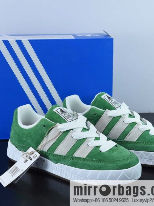Adidas Originals Adimatic Low \"Purple Tint\" Matic Series Low Top Vintage Shark Bread Flipped Light Grass Green Gray \"GZ6202
