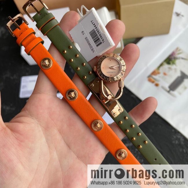 Original Order~ VERSACE VEDW Medusa Lock Icon Quartz Ladies Watch - Image 5