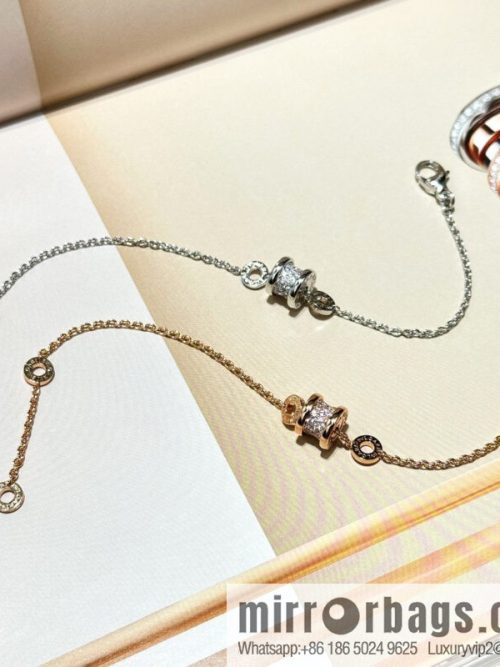 ☀️BVLGARI B. ZERO1 Full Diamond Small Waist Bracelet