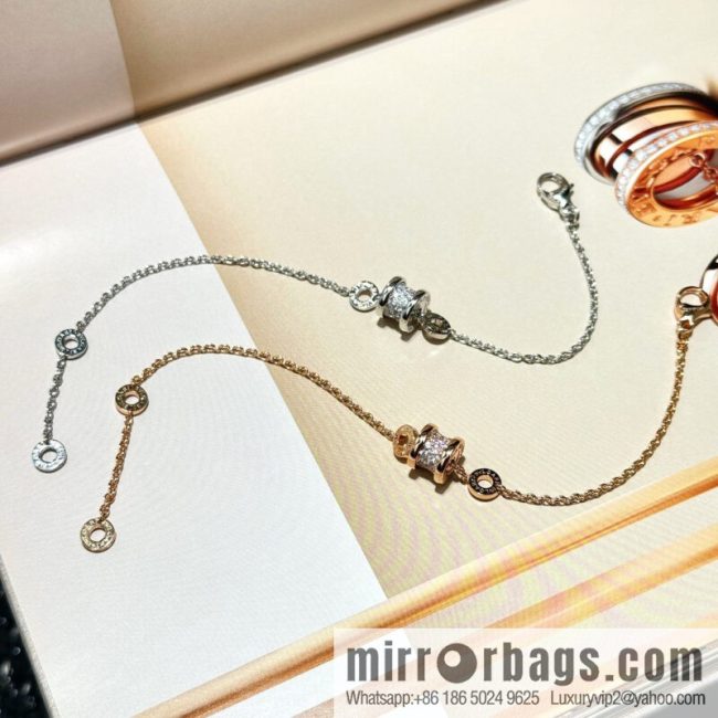 ☀️BVLGARI B. ZERO1 Full Diamond Small Waist Bracelet