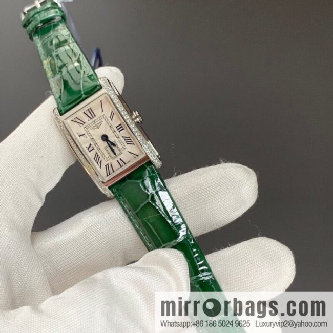 Longines Dijovina Crocodile 20.80 X 32.00mm Quartz Ladies Watch - Image 3