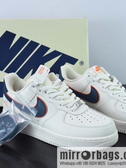 Air Force 1 \'07 Low \"China\" Air Force One Beige White Navy Blue Orange China \"Low Top Casual Board Shoes BS8871-101