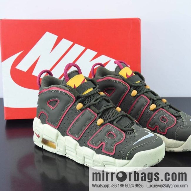 Nike Air More Uptempo Pippen Classic High Street Versatile Basketball Shoes Item Number: DH0622-300