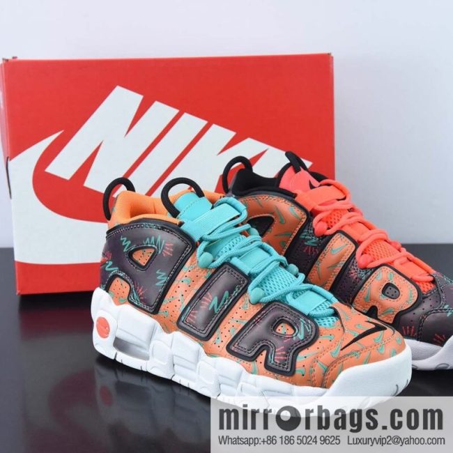 Nike Air More Uptempo Pippen Classic High Street Versatile Basketball Shoes SKU: AT3408-800