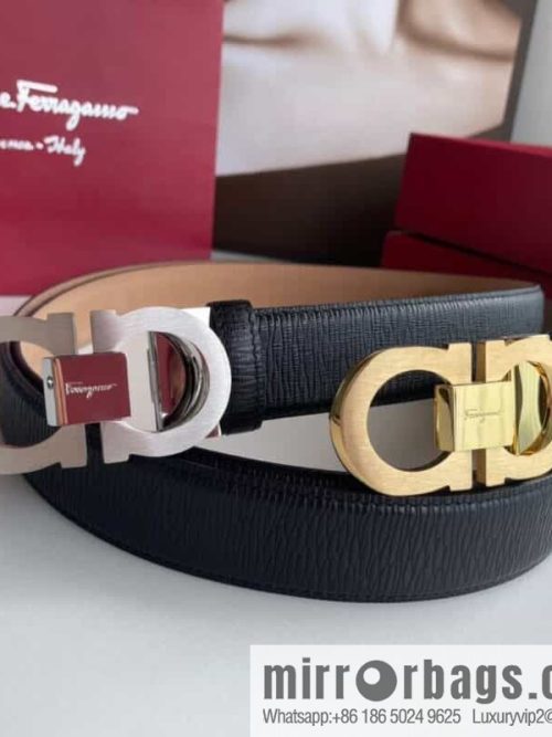 Salvatore Ferragamo (Italy) Men\'s Belt 3.5cm