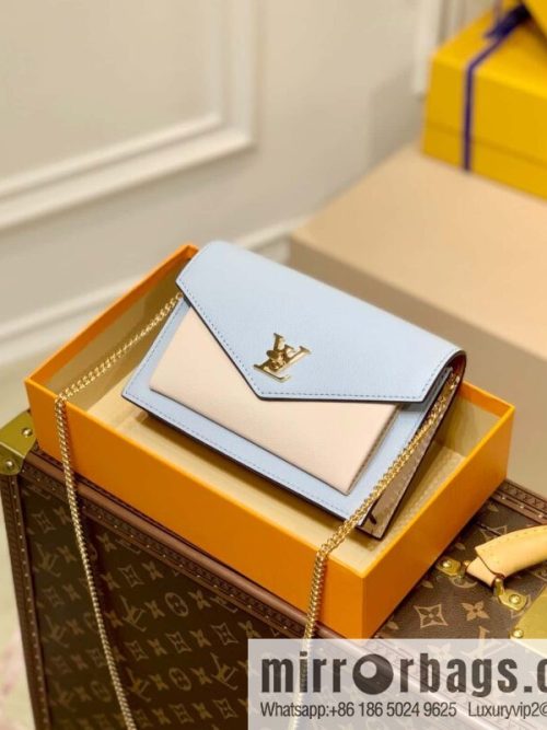 M81436 blue (63471) Mylockme Pochette chain bag
