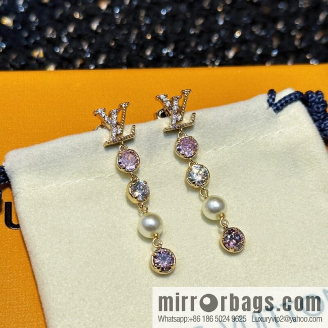 ☀Louis Vuitton Louis Vuitton LV ICONIC TRESOR Earrings ❗️ New ❗️ M01510