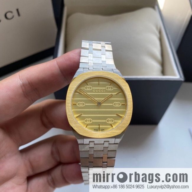 GUCCI Gucci 25H series watch model YA163407 - Image 4