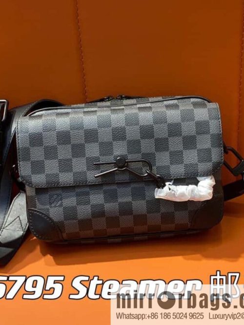 [Original order boutique] M46795 Haige, men\'s bag messenger bag series Steamer messenger bag