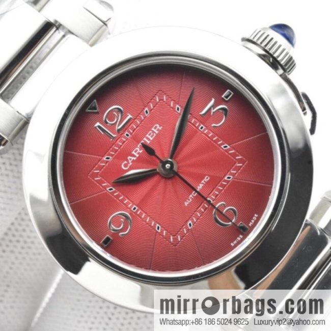 O produced the latest Cartier Pasha series Cartier 1847MC movement watch in 2020 - Image 3