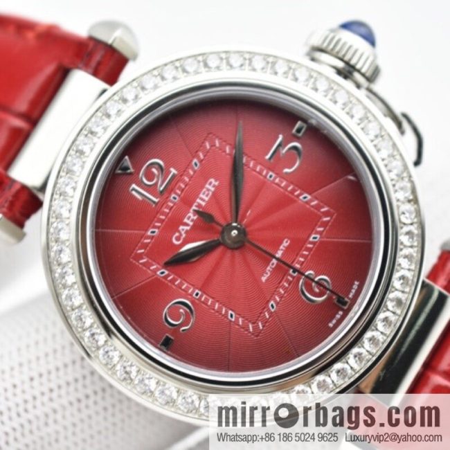 O produced the latest Cartier Pasha series Cartier 1847MC movement watch in 2020 - Image 2