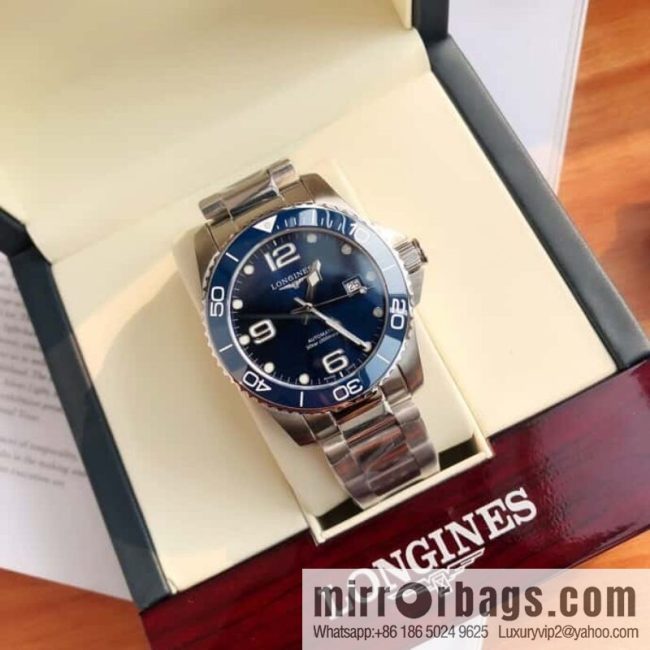 New debut Longines-Longines Comcast diving series men\'s watch diameter 41mm automatic mechanical watch ETA-w200 movement