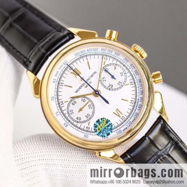 H8 New Generation \"Vacheron Constantin\" Vacheron Constantin 5000H Historical Masterpiece Series \"Horn\" Chronograph Watch - Image 5