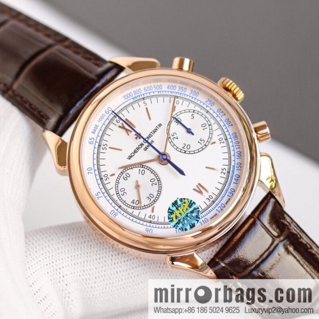 H8 New Generation \"Vacheron Constantin\" Vacheron Constantin 5000H Historical Masterpiece Series \"Horn\" Chronograph Watch - Image 4