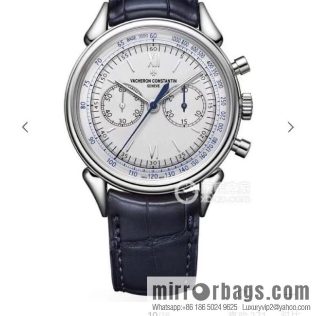 H8 New Generation \"Vacheron Constantin\" Vacheron Constantin 5000H Historical Masterpiece Series \"Horn\" Chronograph Watch
