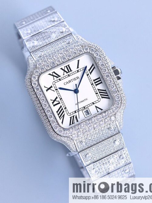 The new Cartier Santos Gypsy features a stable 8215 movement watch