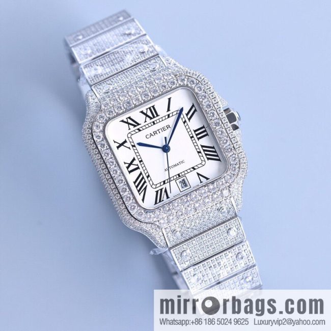 The new Cartier Santos Gypsy features a stable 8215 movement watch
