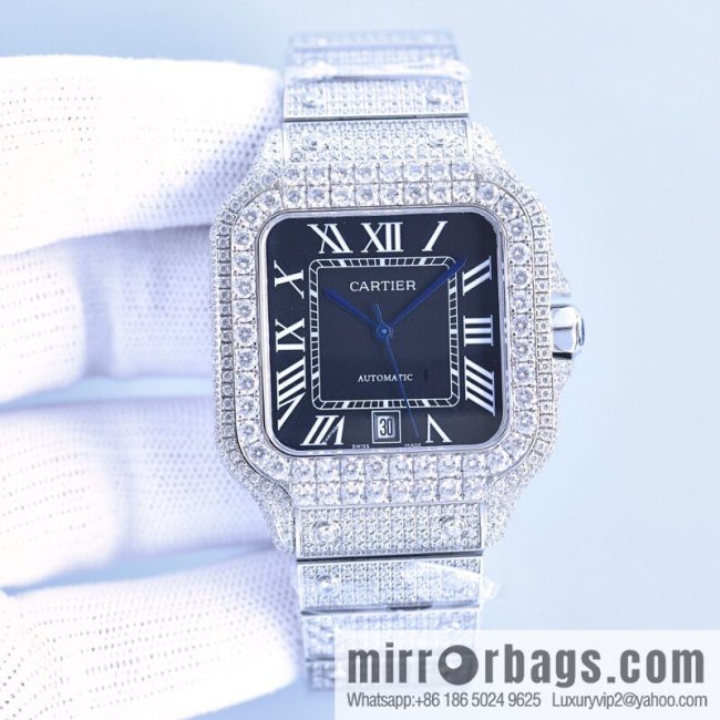 The new Cartier Santos Gypsy features a stable 8215 movement watch - Image 3