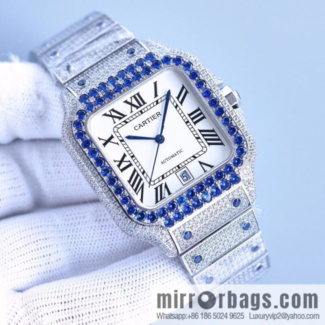 The new Cartier Santos Gypsy features a stable 8215 movement watch