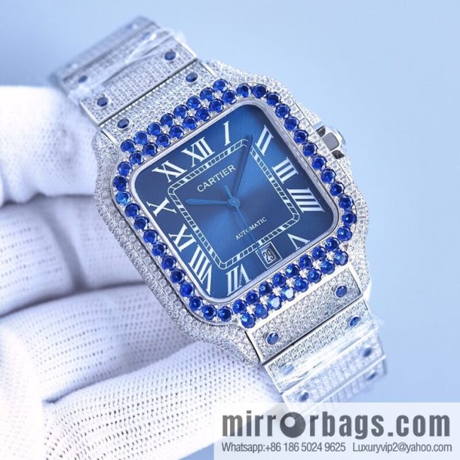 The new Cartier Santos Gypsy features a stable 8215 movement watch - Image 2